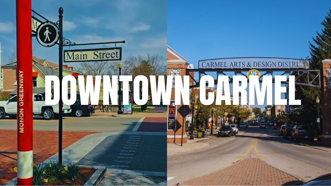 A Day in Downtown Carmel, Indiana | Perfect Place to Live?
