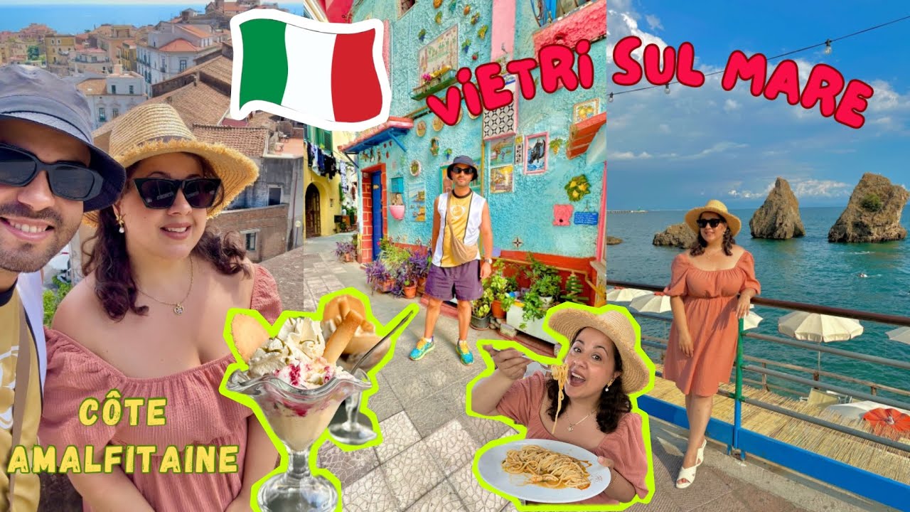 VIETRI SUL MARE Une Journée sur la CÔTE AMALFITAINE /Sans Gluten #naples #italie #italy #glutenfree