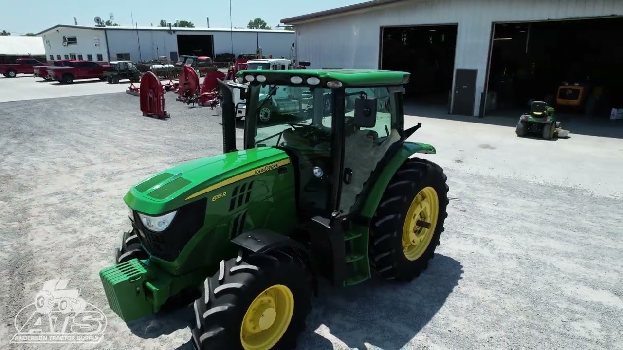 WOW!! 2013 JOHN DEERE 6115R MFWD TRACTOR W/ 1111 HRS.