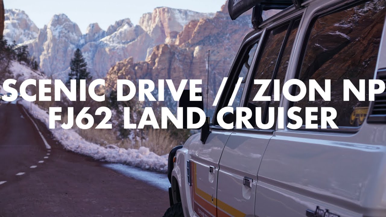 Scenic drive through Zion NP // FJ62 Land Cruiser // Day 1