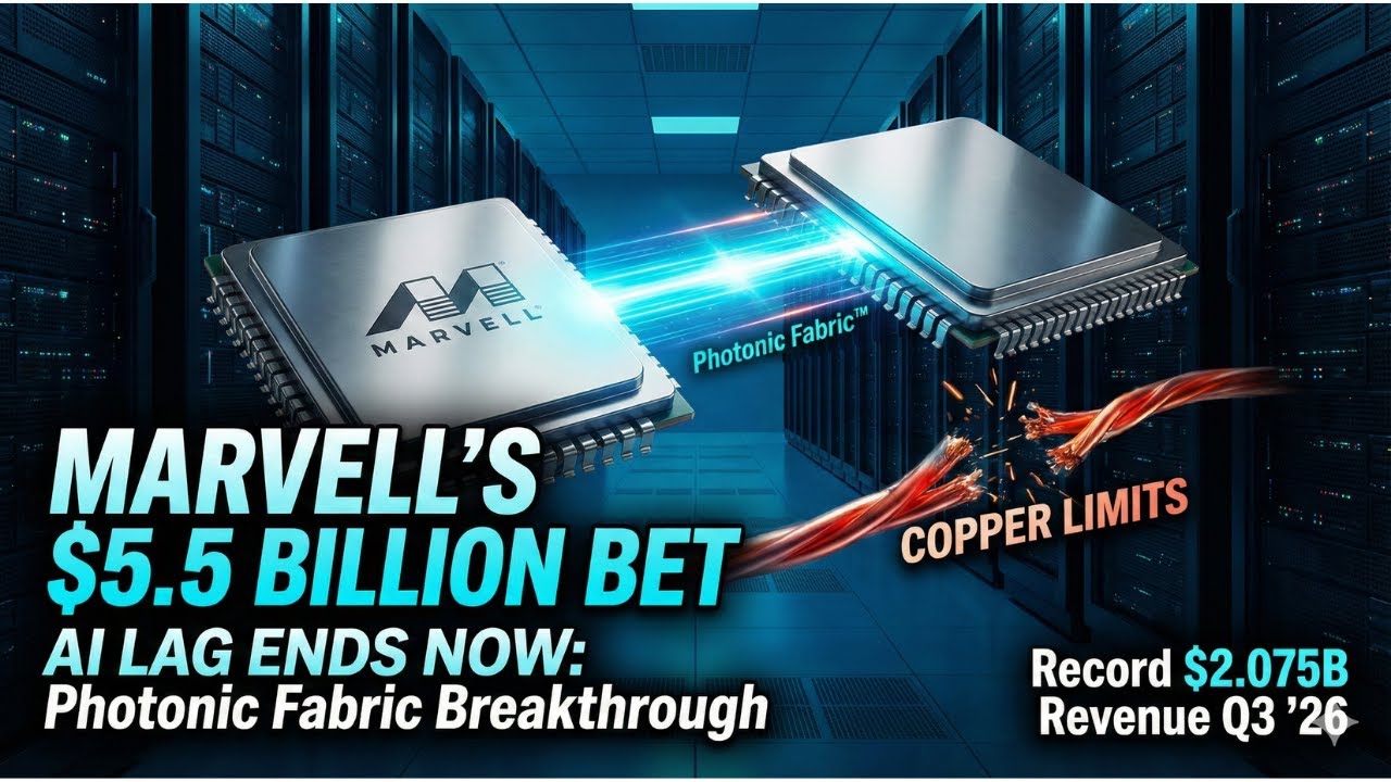 MARVELL'S $5.5 BILLION AI BET: Optical Photonic Fabric&trade; Acquisition & Record Q3 FY2026 Results