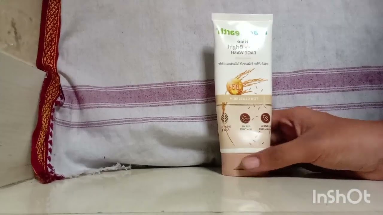 Mamaearth rice dewy bright face wash review #prapti tiwari 