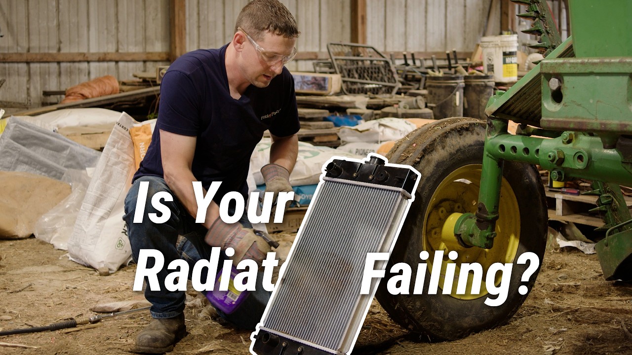 How to Clean & Inspect a Tractor radiator?