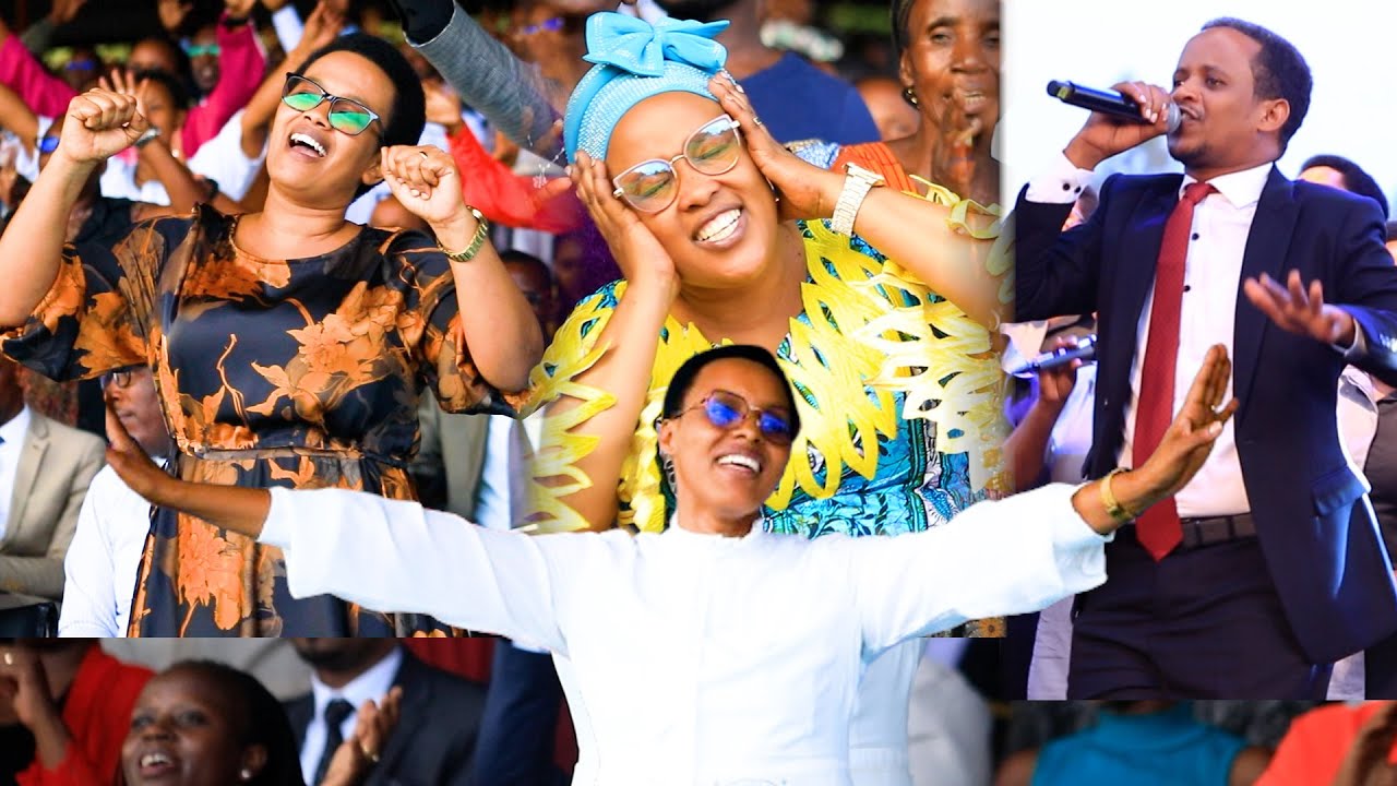 Woow💥JEHOVAH JIREH ikoze AMATEKA MU GITERANE IMANA IRATSINZE na Hoziana Choir BYARI BYIZA