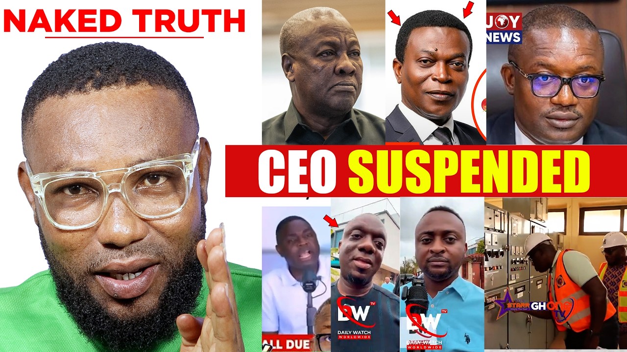 🚨GRIDCo CEO Suspended After Akosombo Fire! 3,000 Transformers Installed for Nationwide Power Upgrade