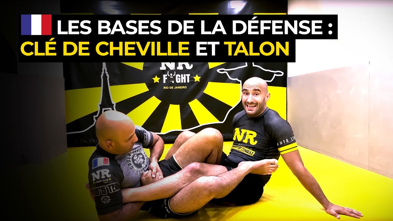Les bases de la défense : clé de cheville et talon