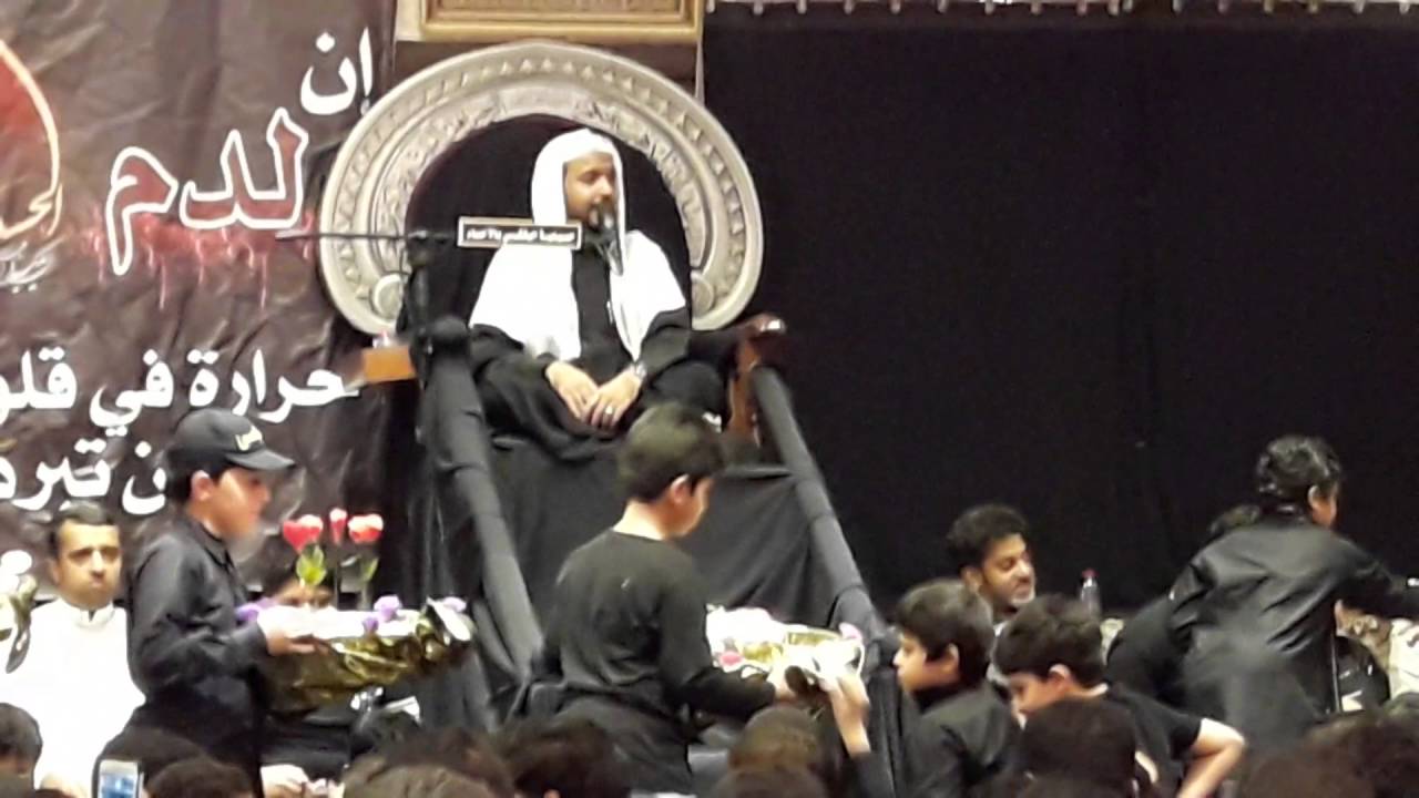حسينية البقشي الاحساء 1438 هجري شيخ الملا عبد الستار ليلت 8 محرم