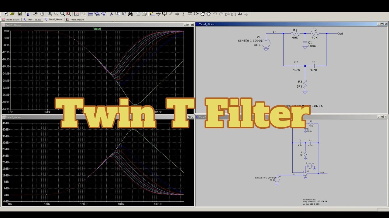 Twin T Filter Overview