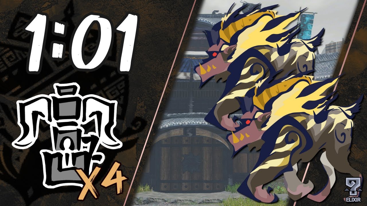 MHR Sunbreak | Dual Threat Furious Rajang HBG in 1 minute