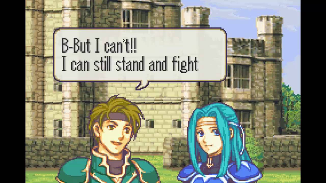 Fire Emblem: Blazing Sword - Fiora & Sain Support
