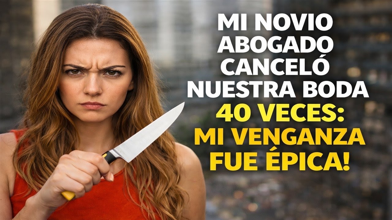 MI NOVIO ABOGADO CANCEL&Oacute; NUESTRA BODA 40 VECES: MI VENGANZA FUE &Eacute;PICA!