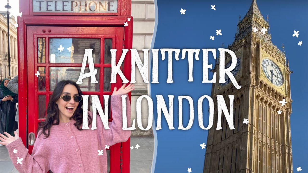 A Knitter In London | Yarn crawl, sun and British food | Woozy By C&eacute;line