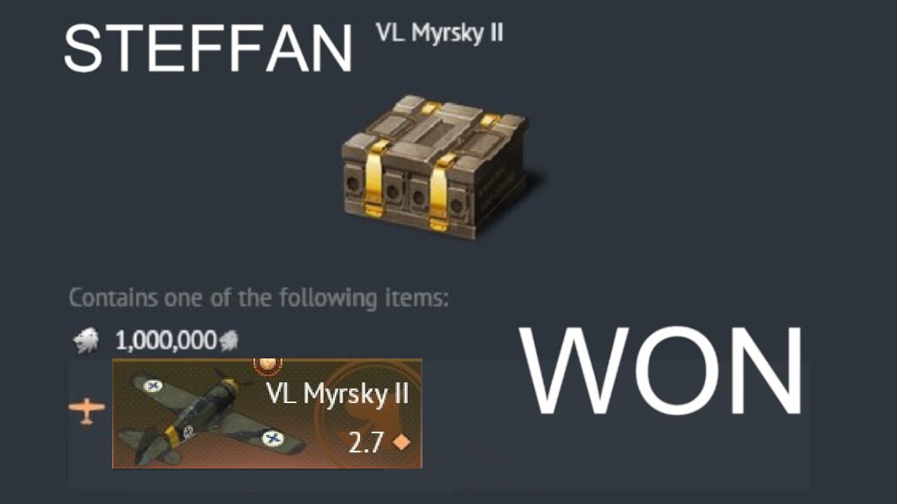 Thanks War Thunder for Summer Chest - I Win Rare Vehicle ))