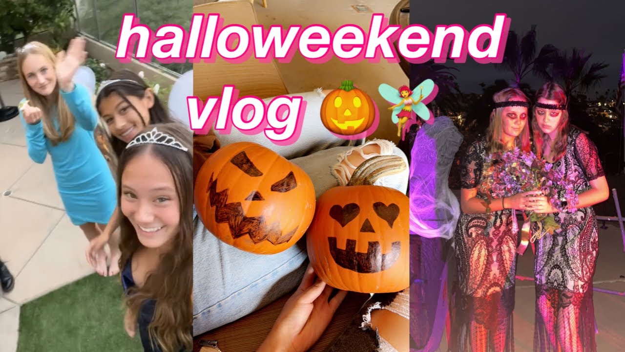 HALLOWEEKEND VLOG 🧚‍♀️👻