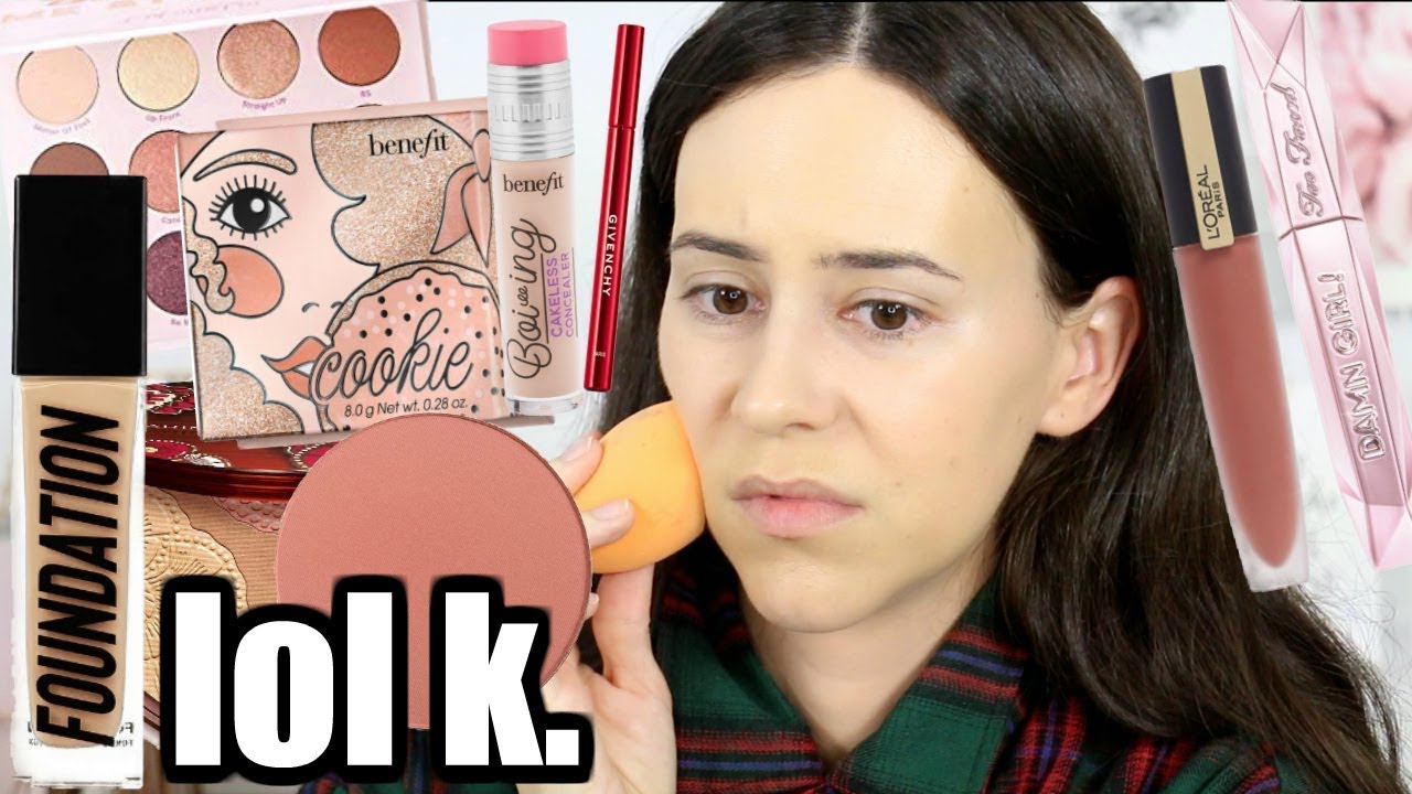 Testing Full Face of New Makeup || First Impression Anastasia Beverly Hills Luminous Foundation
