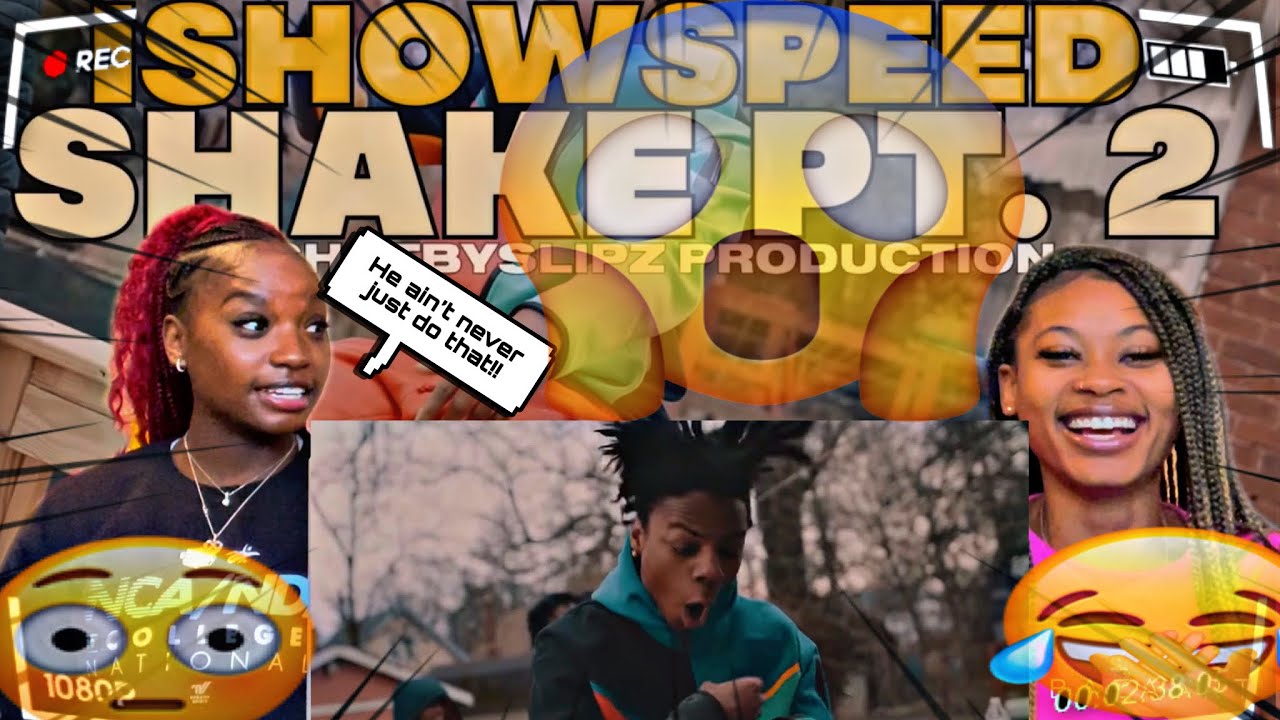 IS HE SERIOUS?? Ishowspeed - “Shake pt. 2” (Music Video) | REACTION!!!