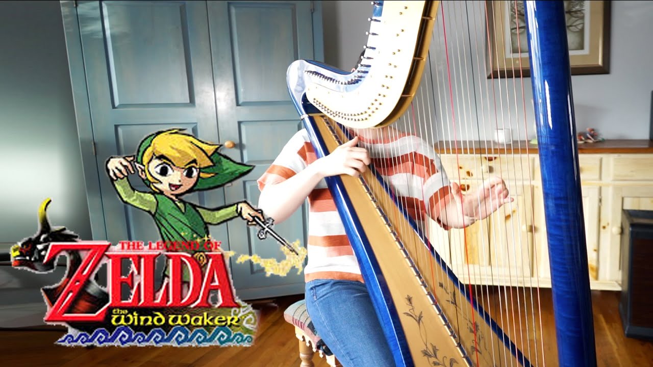 Wind Waker Outset Island Harp Cover | PaymoneyWubby Song Request