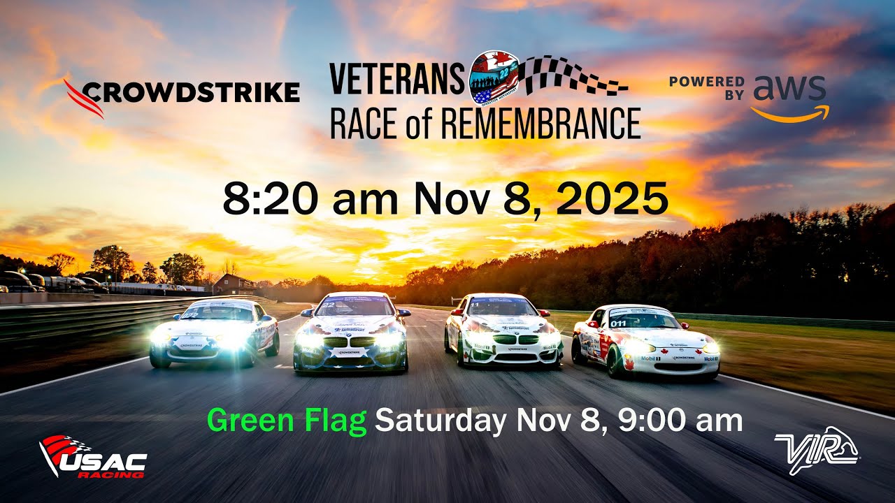 🇺🇸 Veterans Race of Remembrance | Virginia International Raceway