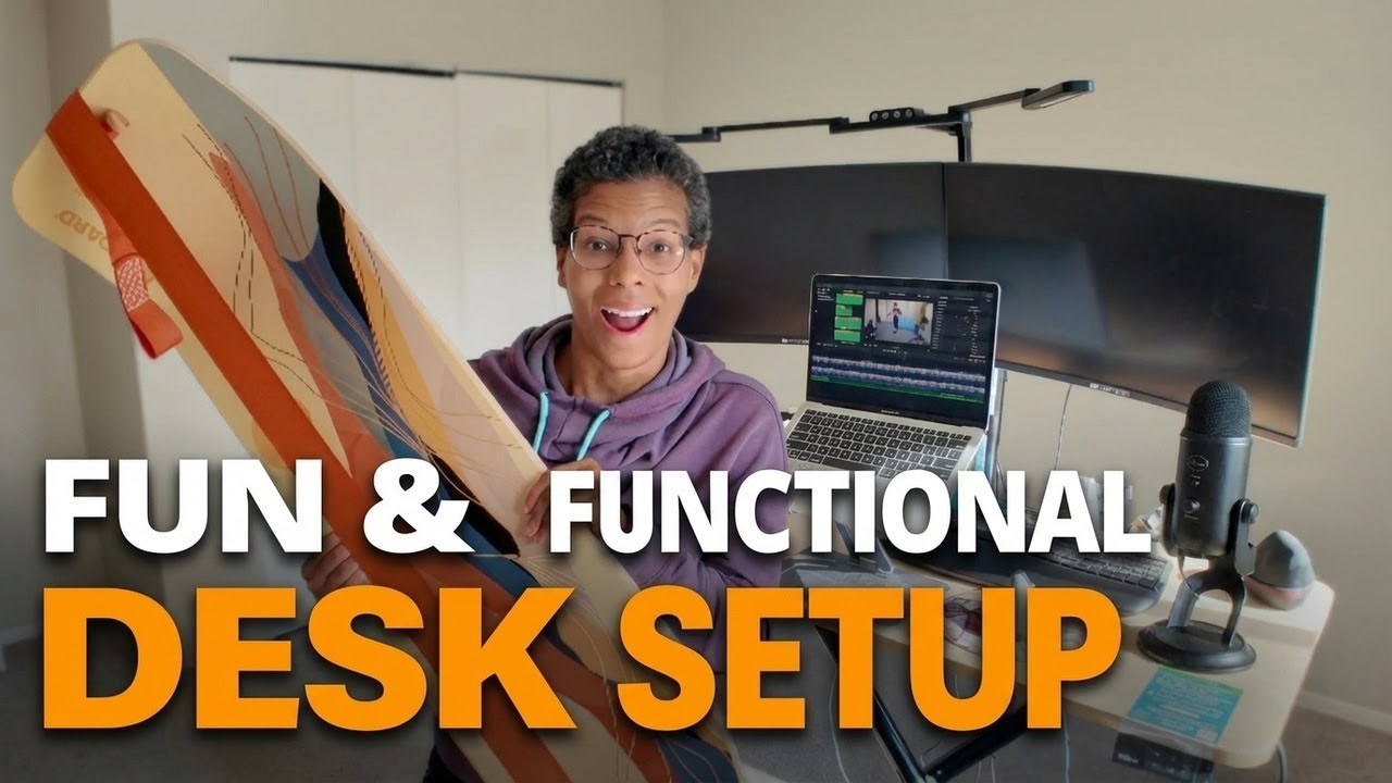 How I Made My Desk Setup Fun & Functional