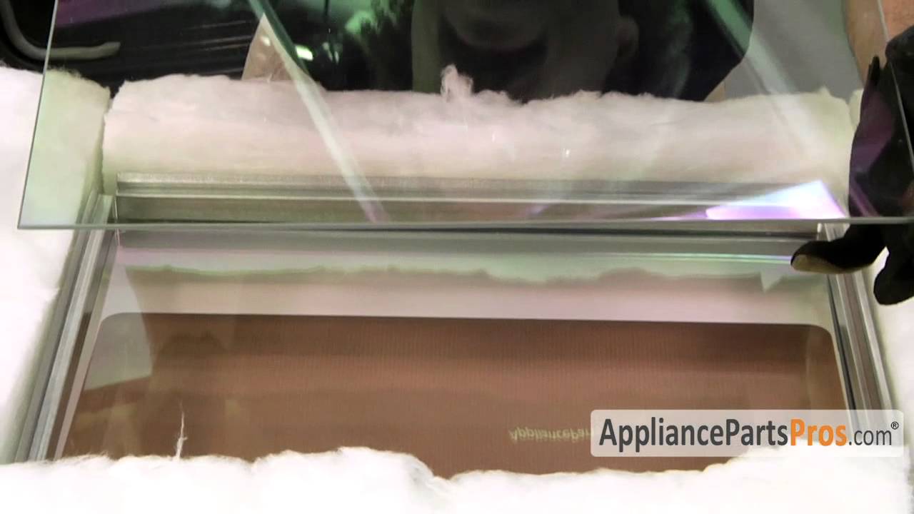 How To: Whirlpool/KitchenAid/Maytag Oven Inner Door Glass WP8053948