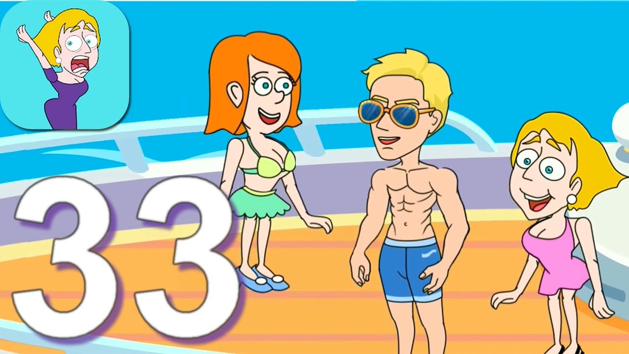 Save The Girl - Gameplay Walkthrough Part 33 New Levels The Blind Date & Beach Dating (Android,iOS)