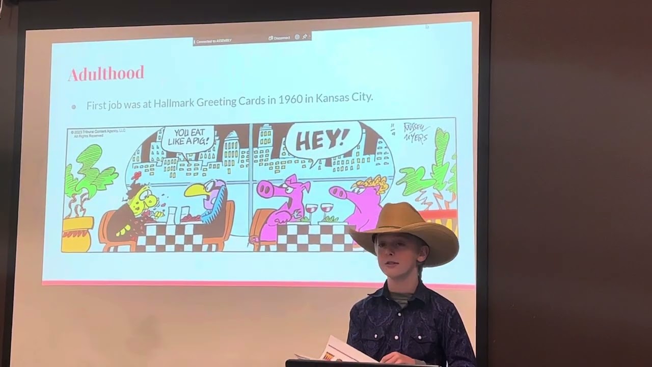 Russell Myers Presentation by Luke