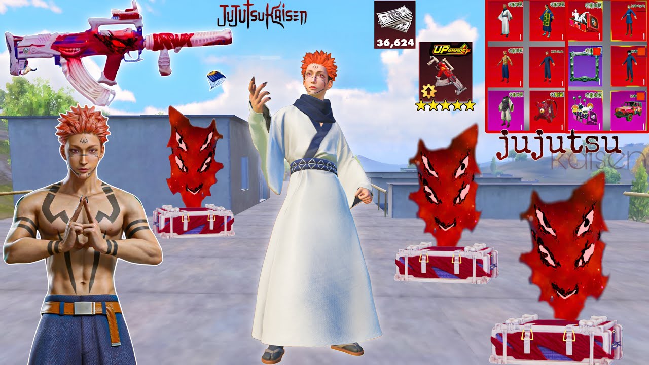 Finally!🥳 I PLAYED with NEW JUJUTSU KAISEN OUTFITS  🔥 SAMSUNG,A7,A8,J5,J6,J7,J2,J3,XS,A3,A4,A5,A6