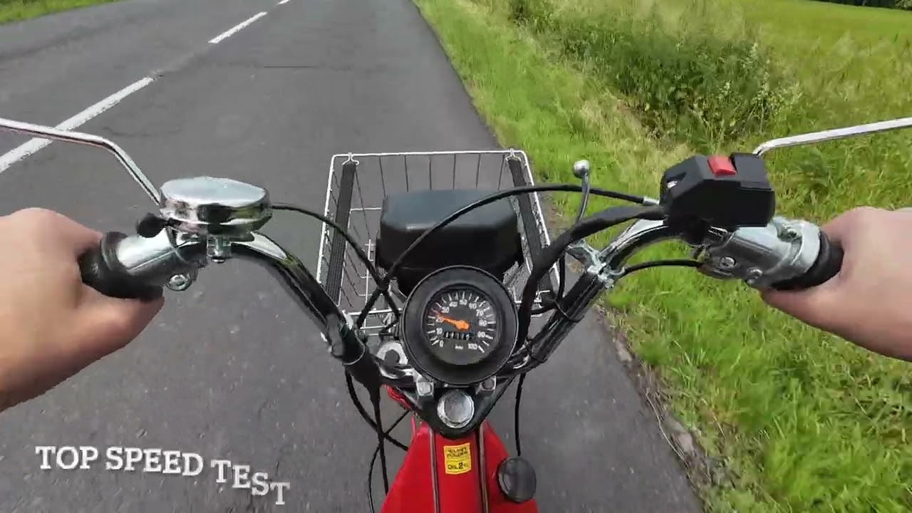 Honda Camino war PA 50, Polini,  top speed 108 km/h!