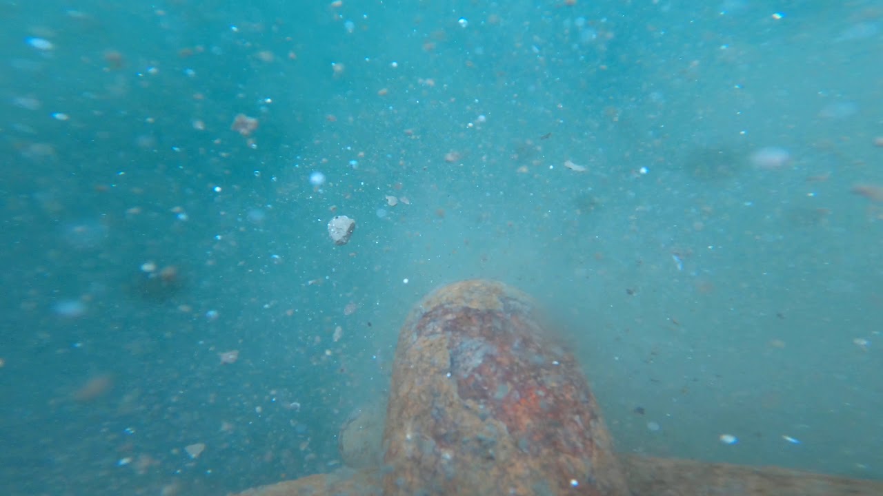Anchoring of Merchant vessel. #GOPRO attached to Anchor Chain. V21-Anchoring