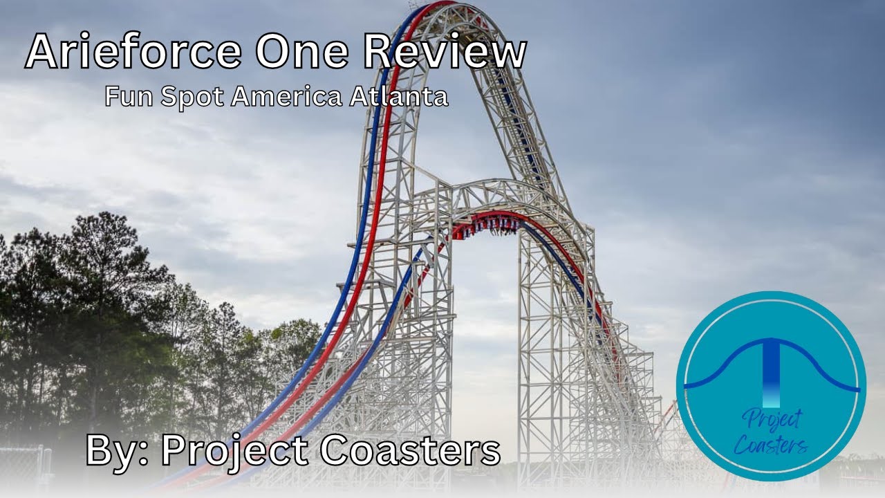 Arieforce One Review: One of the World's Best Coasters... at a Fun Spot Park?