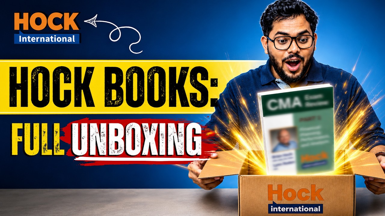 What's Inside Hock's US CMA Study Material?