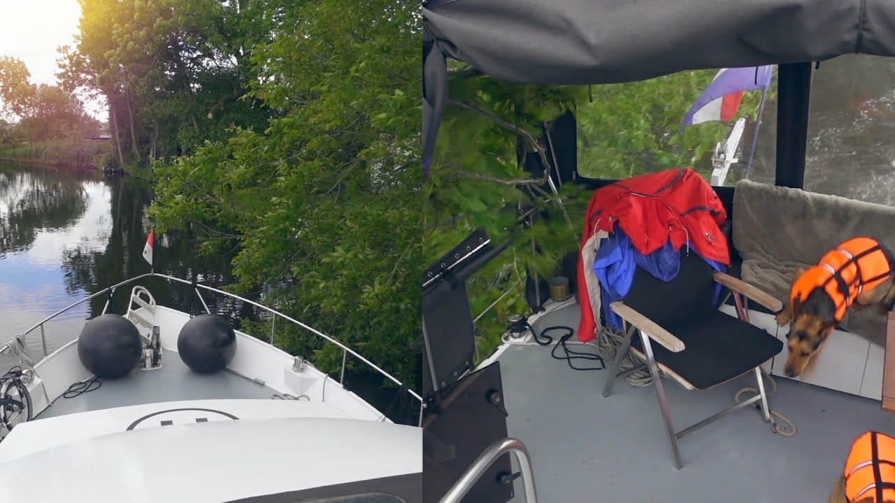 HOU JE VAST! WE VAREN MET MIJN BOOT ZO DE TAKKENZOOI IN! #95