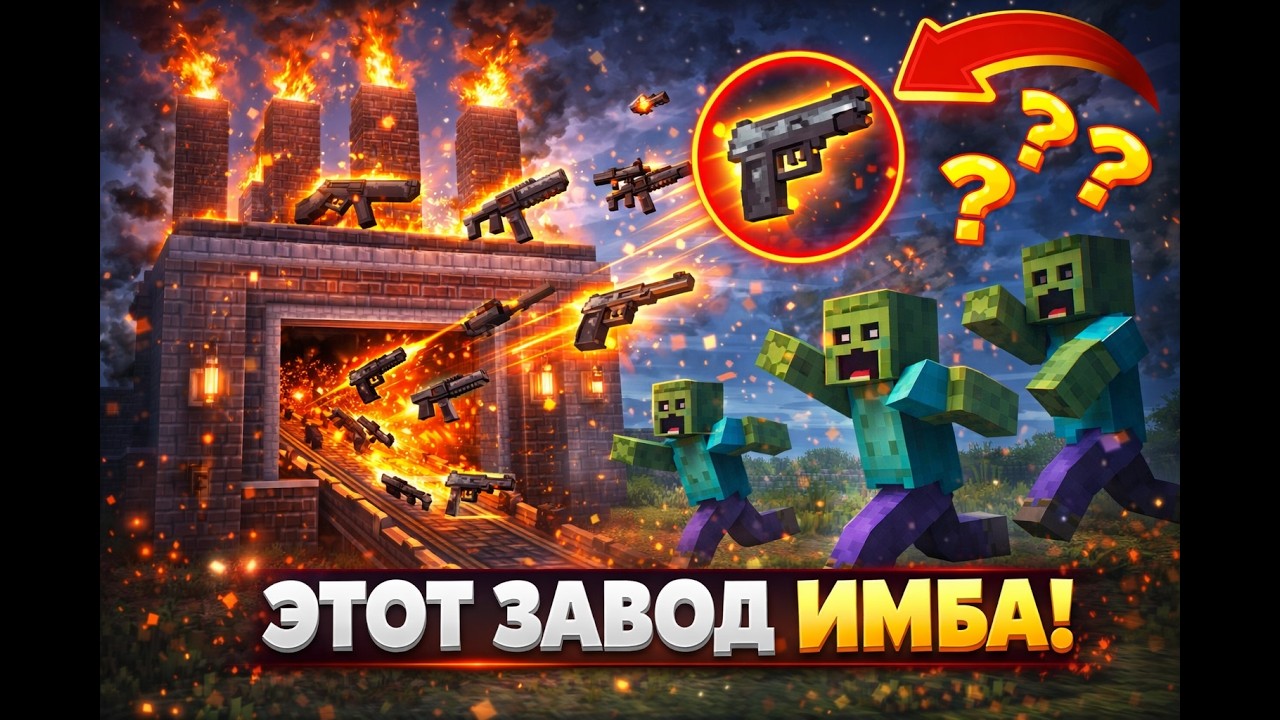 🧟‍♂️ Deceased Craft #6 | ЭТОТ ЗАВОД ВООРУЖИТ ЦЕЛУЮ СТРАНУ! Зомби-апокалипсис в Minecraft! ⚔️