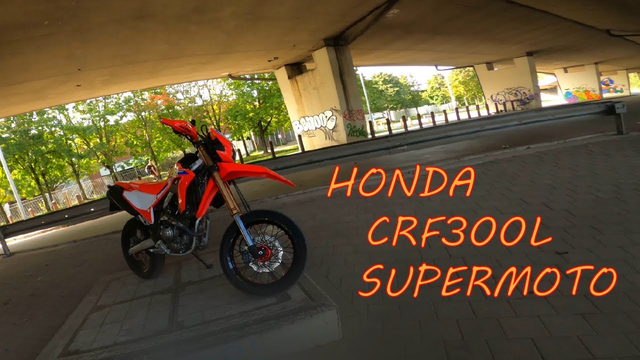 POV -  HONDA CRF300L SUPERMOTO
