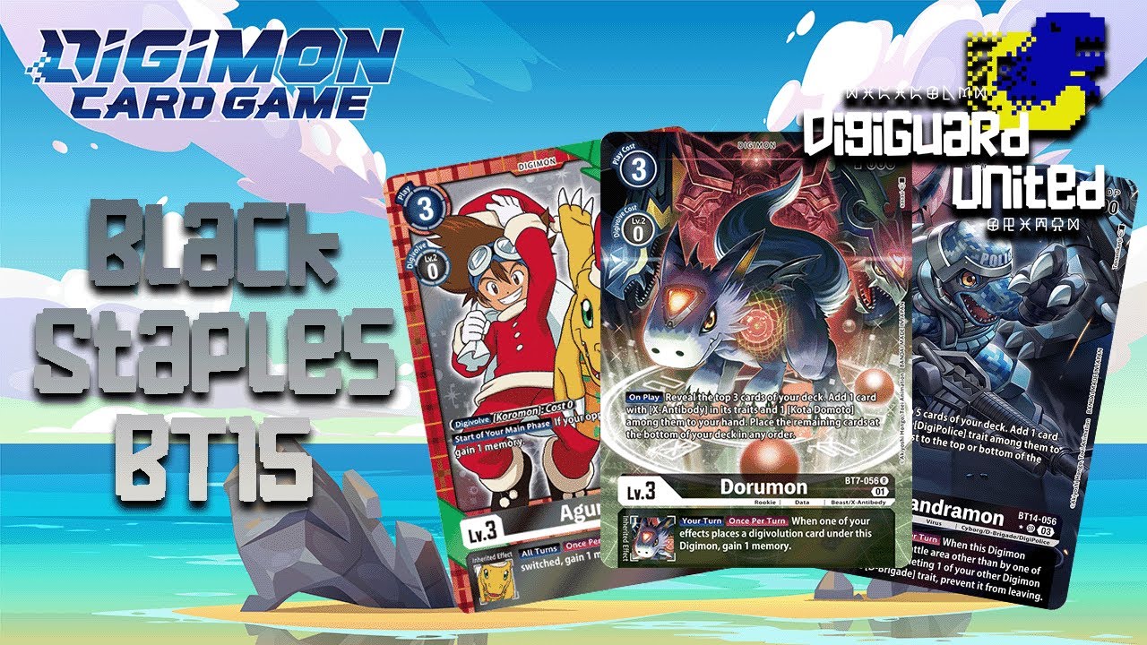 The Top Black Staples You SHOULD HAVE in the Digimon Card Game! | BT15 Exceed Apocalypse