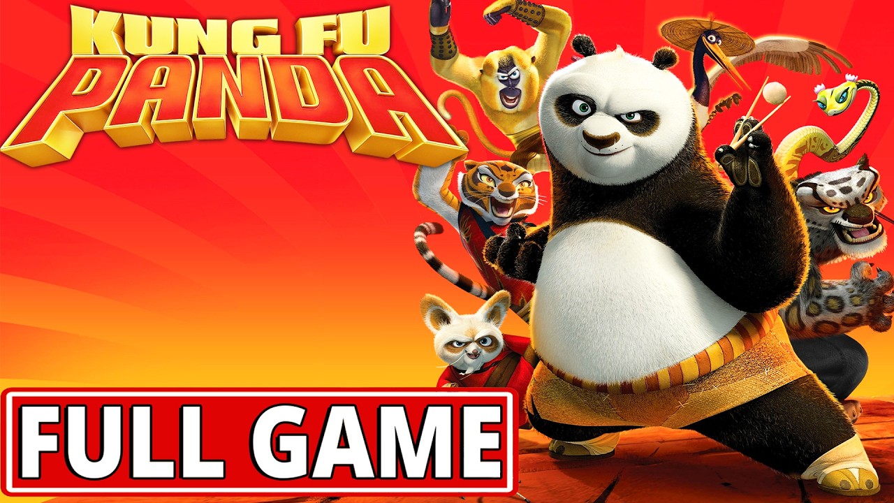 Kung Fu Panda【FULL GAME】walkthrough | Longplay