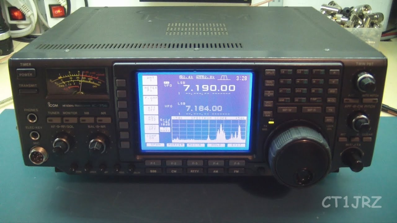 Icom IC 756 No Reception And Display  Replacement