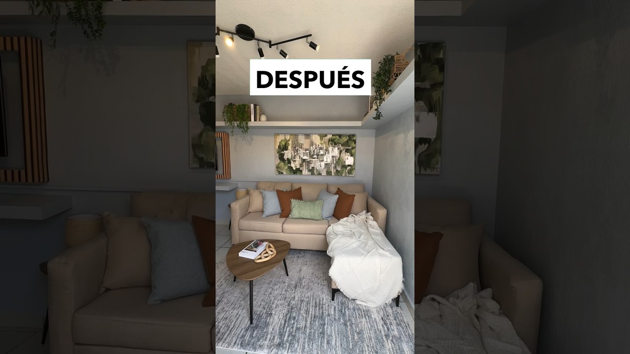 Antes y despu&eacute;s Casa Infonavit
