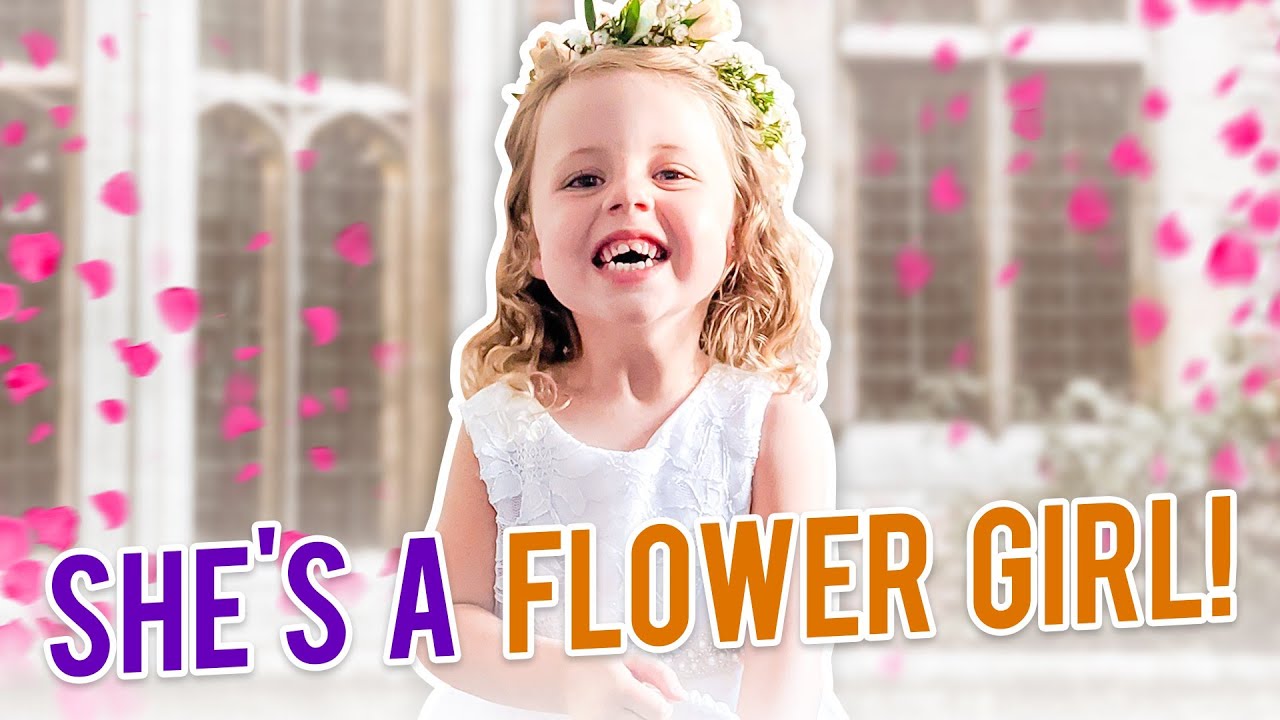 Layla-Jane Is A Flower Girl!