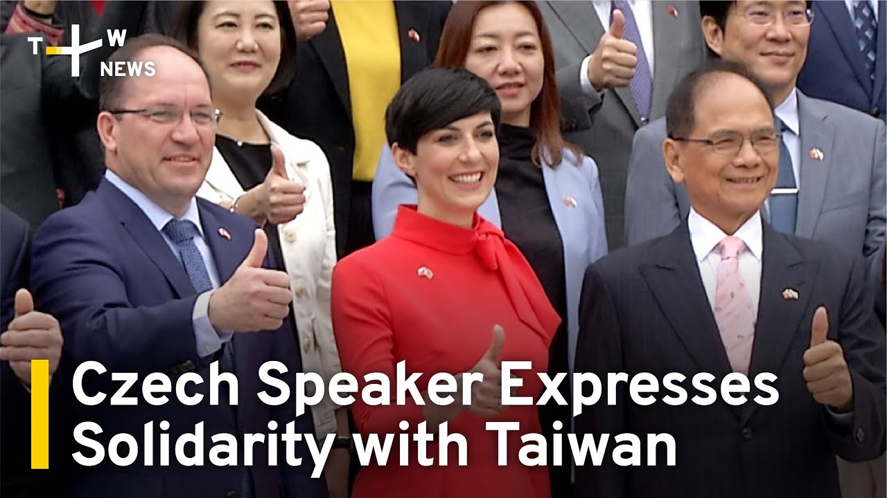 Visiting Czech Speaker Expresses Solidarity with Taiwan | TaiwanPlus News