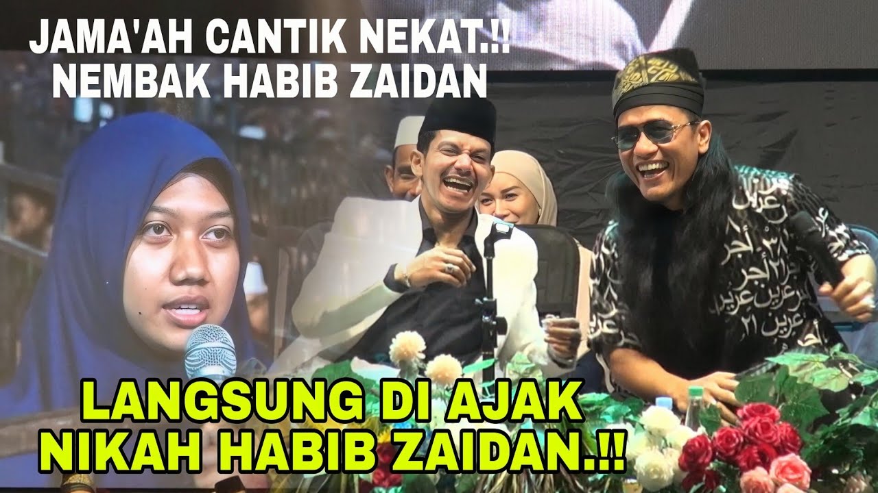 Gus Miftah Bareng Habib Zaidan Bin Yahya Lucune Pol Live Ponpes Ora Aji