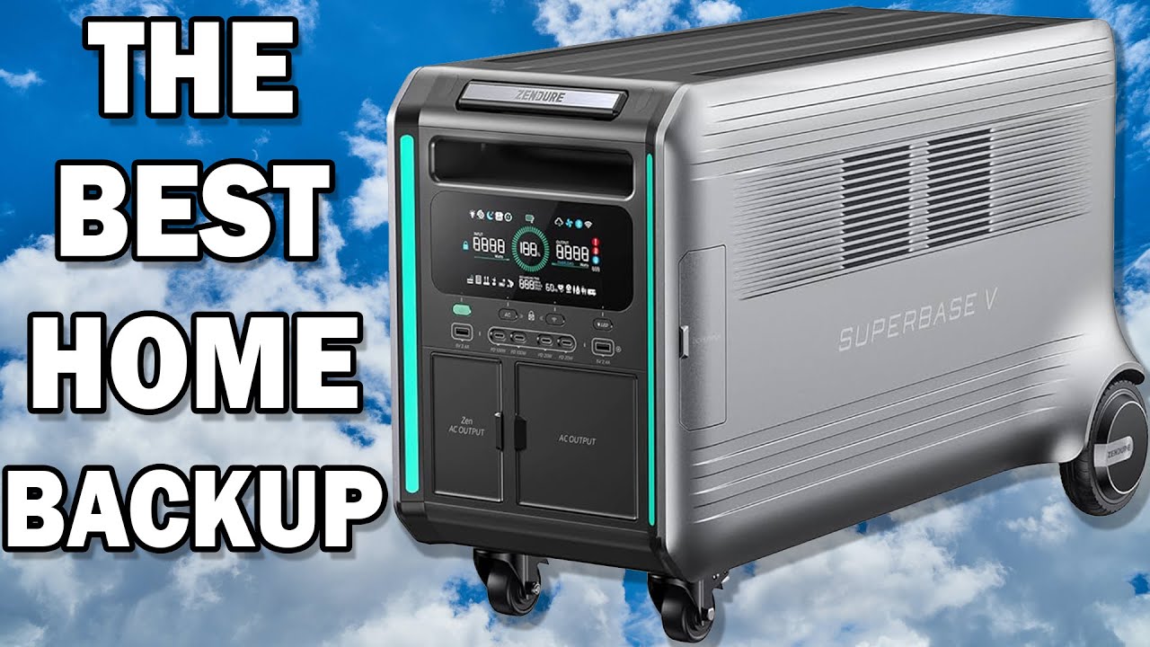 THE BEST House Power Backup Zendure SuperBase V