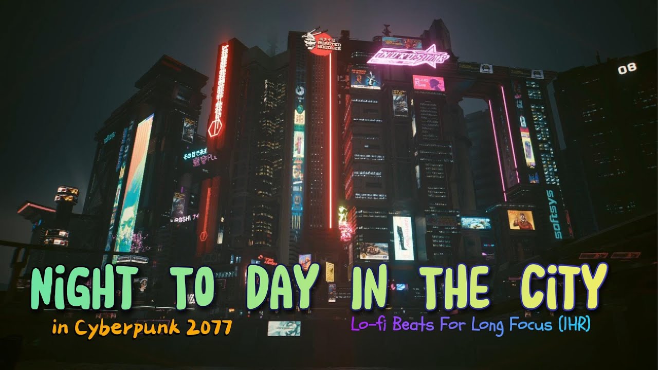 Night To Day In The City – Lo-fi Beats For Long Focus (1HR)城市從夜到日｜（1HR）夜から朝へ、都市の流れ｜作業用 Lo-fi（1HR）