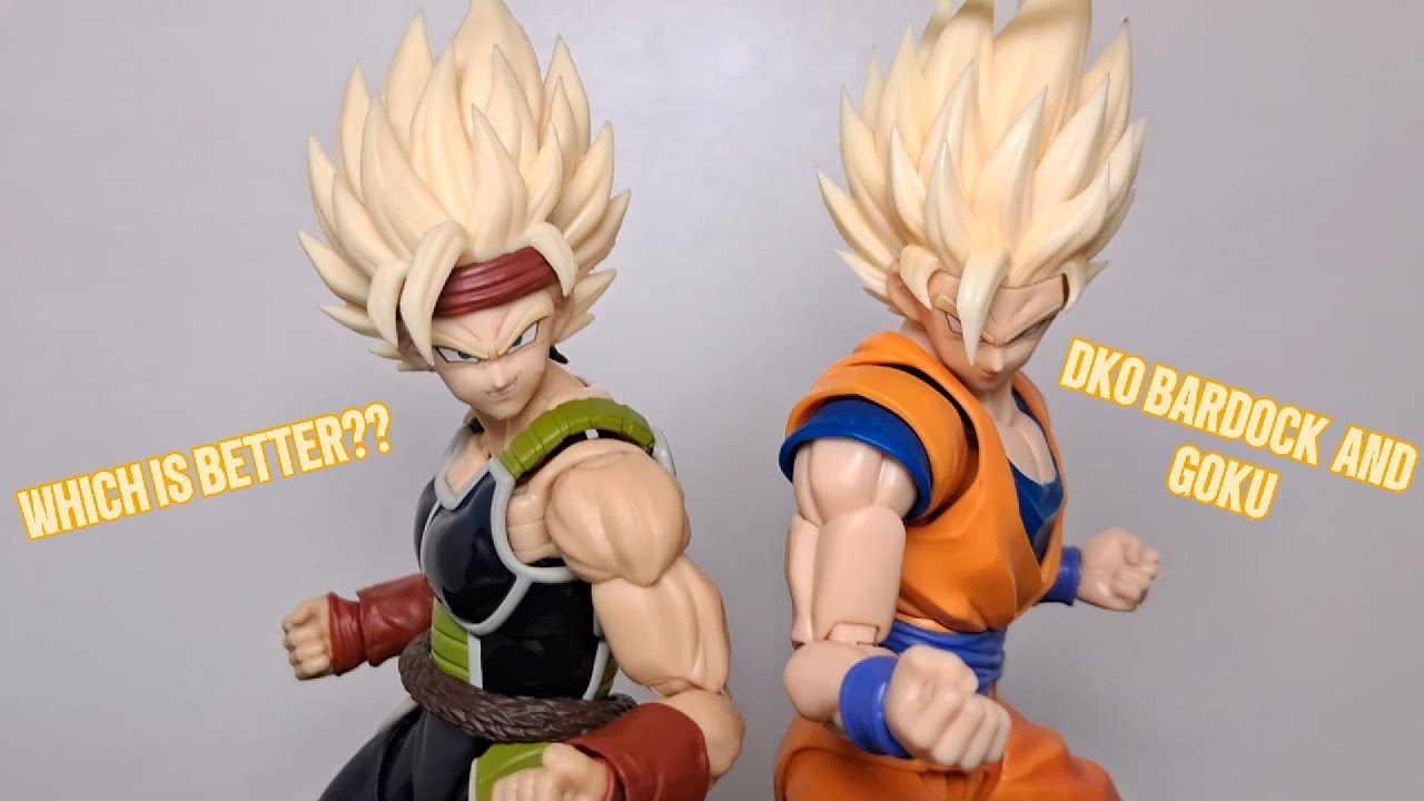 WHICH IS THE BETTER SS2???DKO X Recustom Bardock and DKO Goku comparison