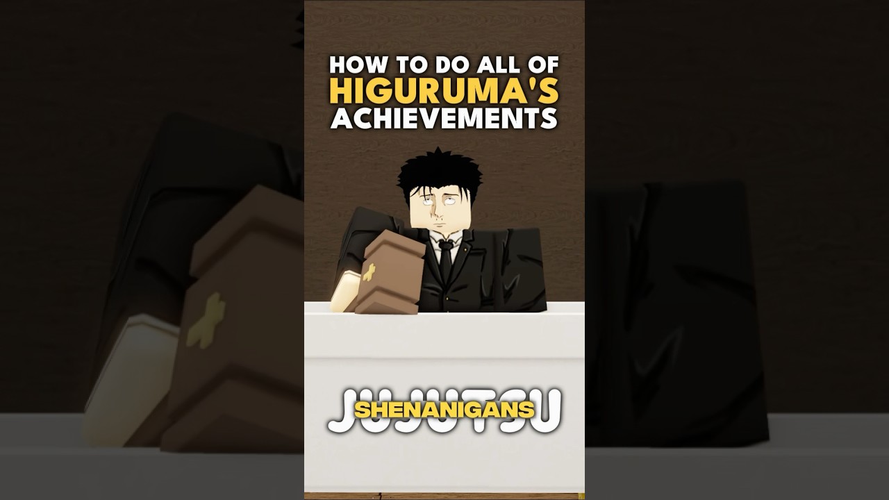 How to do sol higuruma&rsquo;S achievements #jjs #jujutsushenanigans #roblox #fyp #higuruma #viralshort