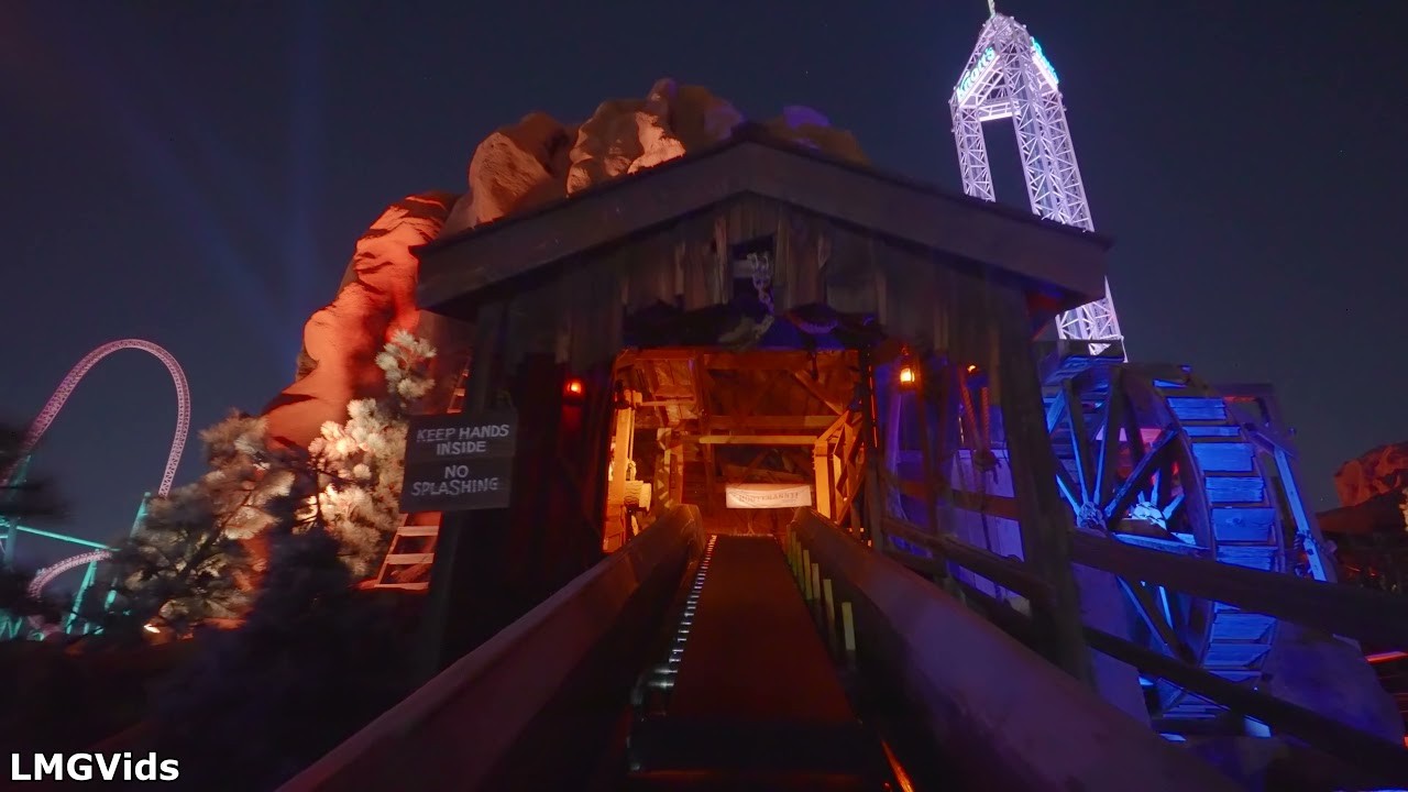 [2021] Log Ride - Knotts Berry Farm | Day & Night POV | 4K 60FPS | Xtreme Low Light