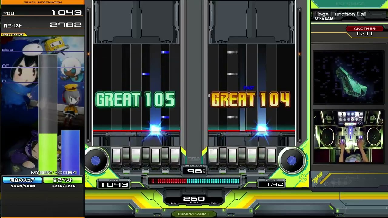 【beatmania IIDX】Illegal Function Call DPA AAA