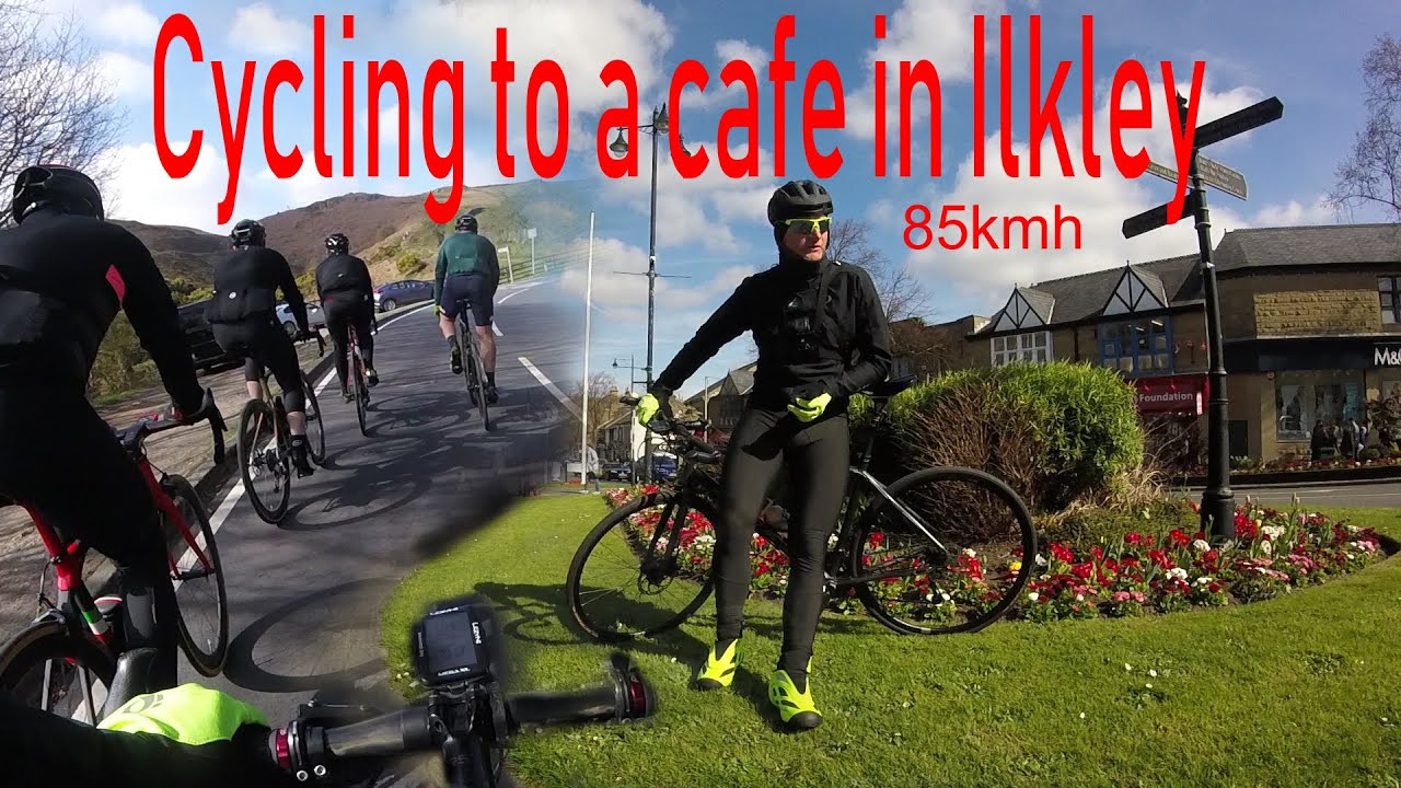 Cycling to a cafe in ILKLEY  West Yorkshire - I'm a cyclist and I live in the Pennines