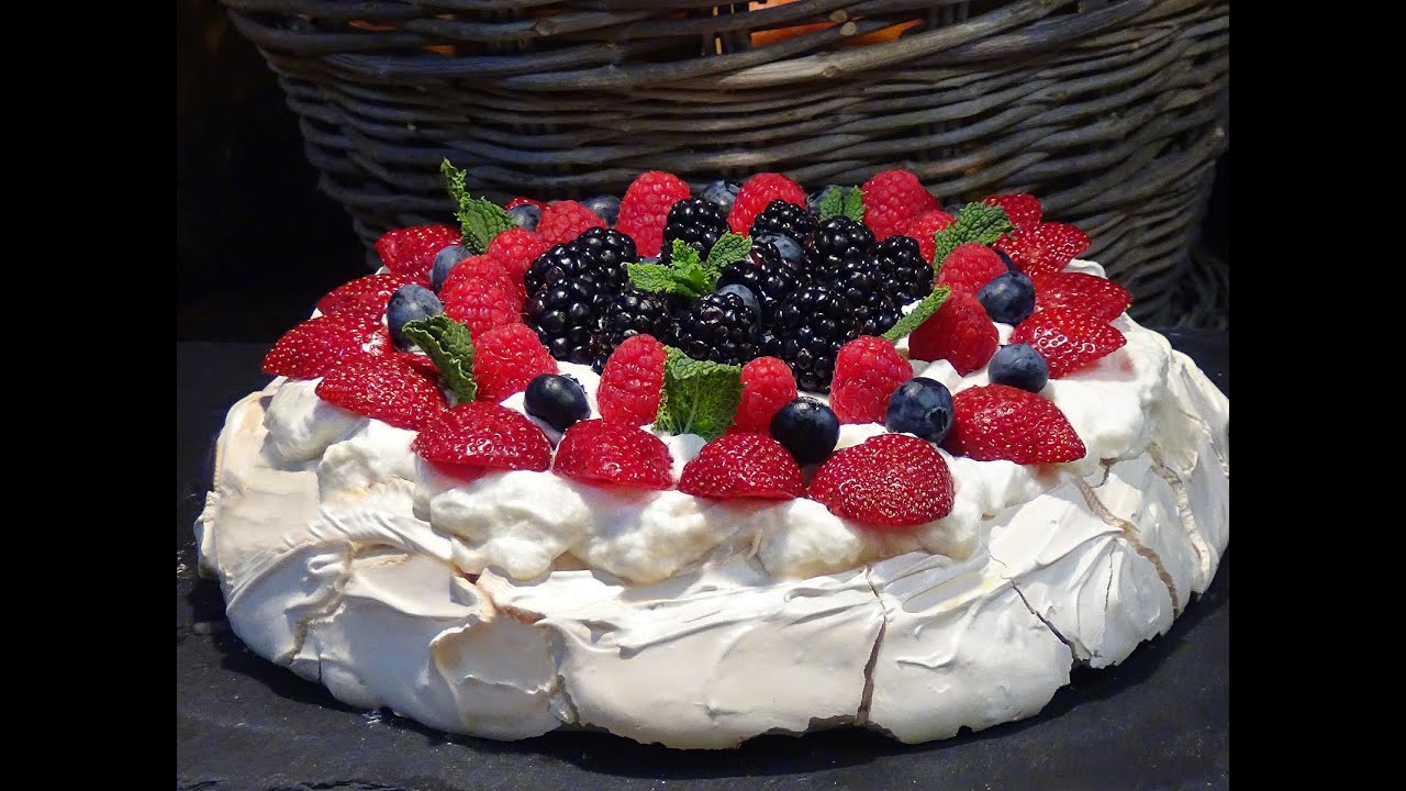 Receta Tarta Pavlova  - Recetas de cocina, paso a paso, tutorial. Loli Domínguez