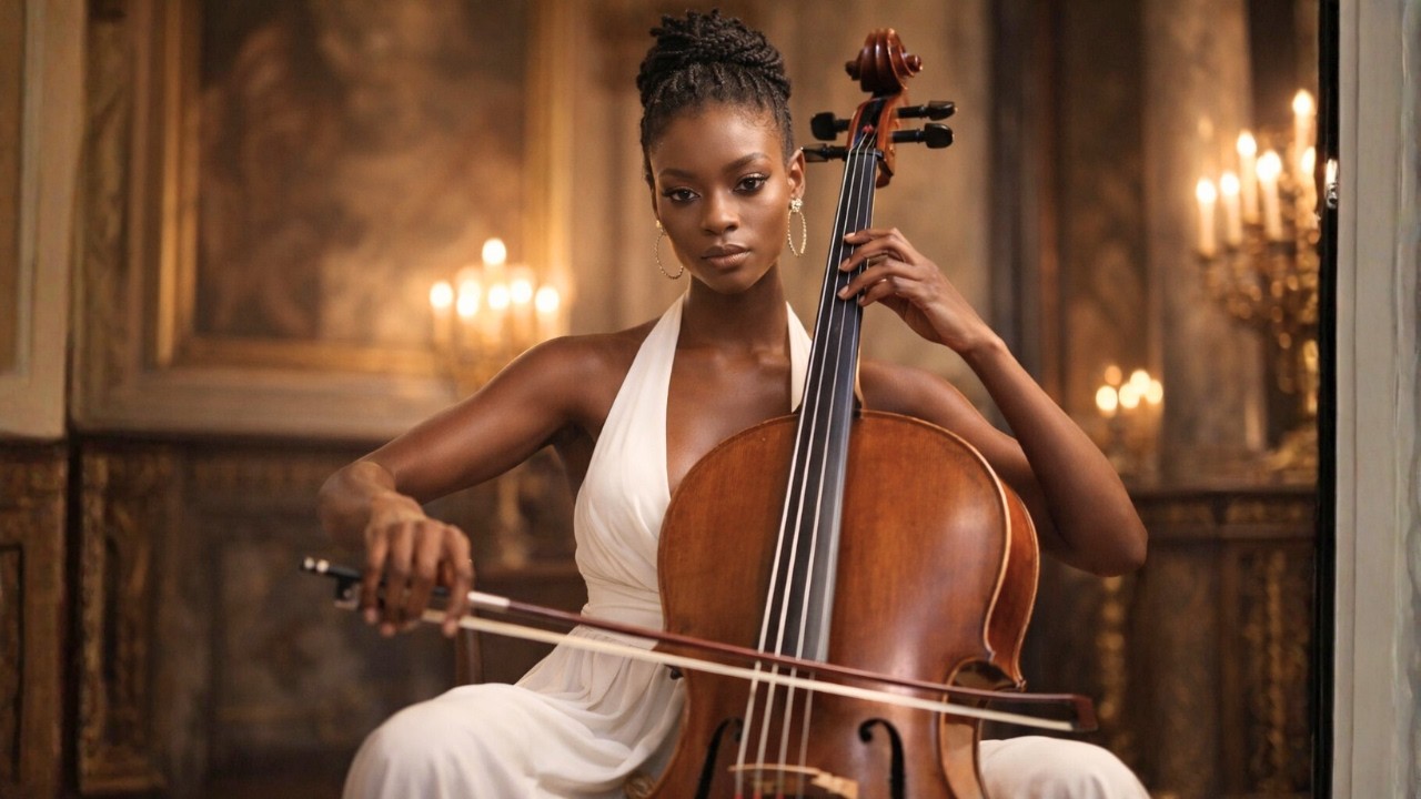 Music against depression and anxiety, fear and frustration, cello, piano and violin.